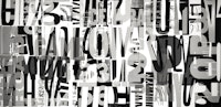 Grunge Typo Street Art Greyscales wallpaper