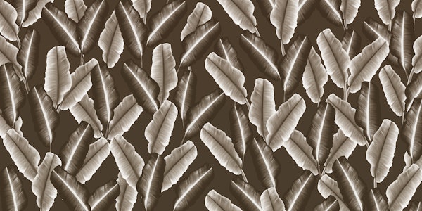 Tropical Banana Leaves Pattern 5