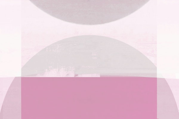 Pink Bauhaus Grunge