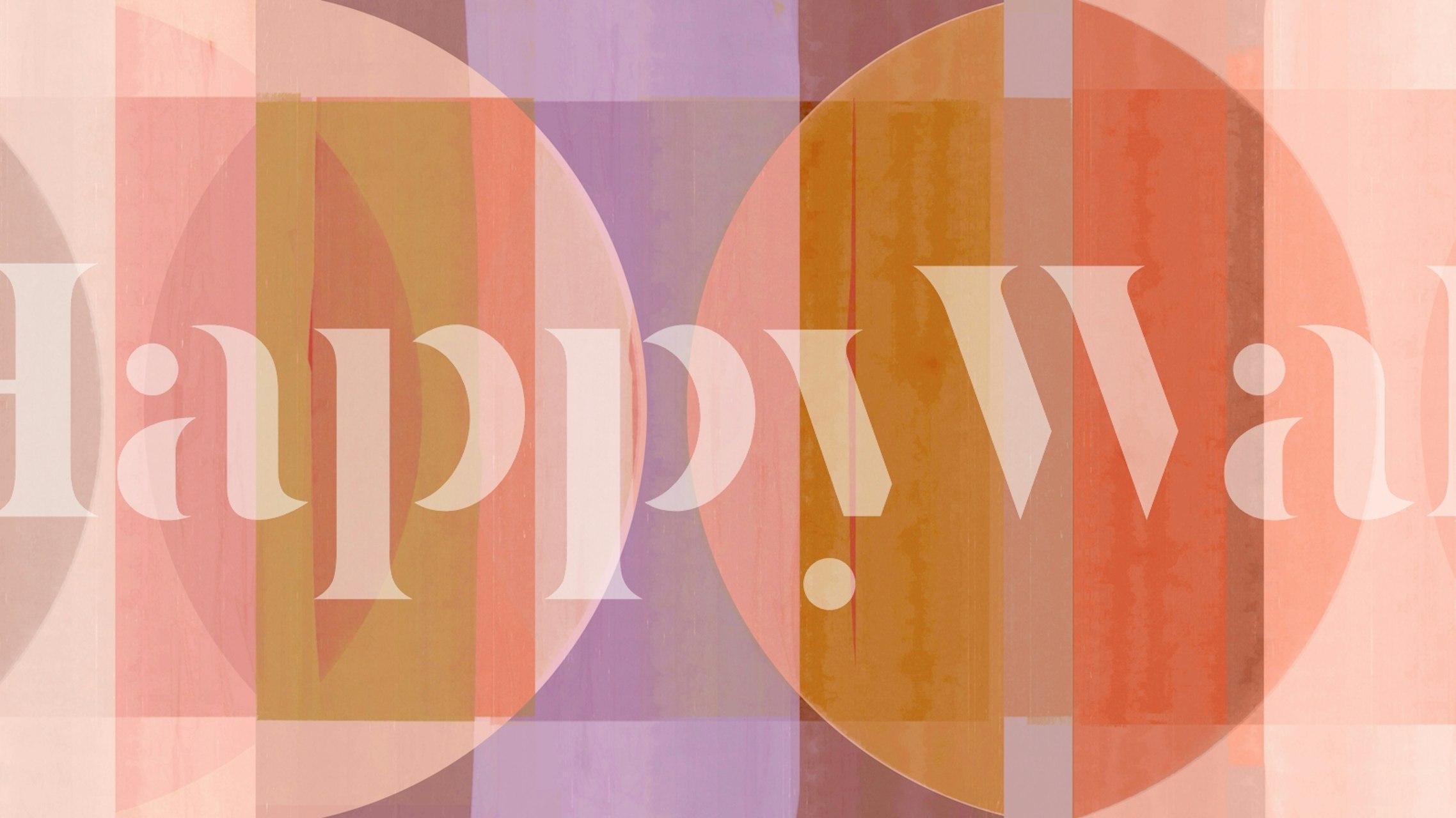 Ταπετσαρία Neon Bauhaus Grunge σε ένα δωμάτιο