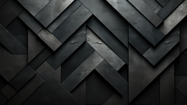 Black concrete abstract design
