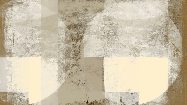 Ochre Bauhaus Circles