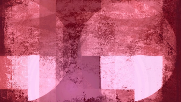 Warm Neon Bauhaus Circles