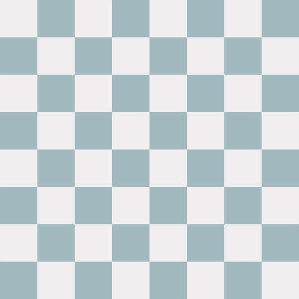 Scandi Checkerboard - Blue