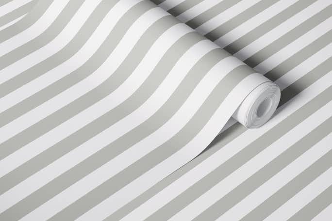 Scandi Stripes - Graywallpaper roll