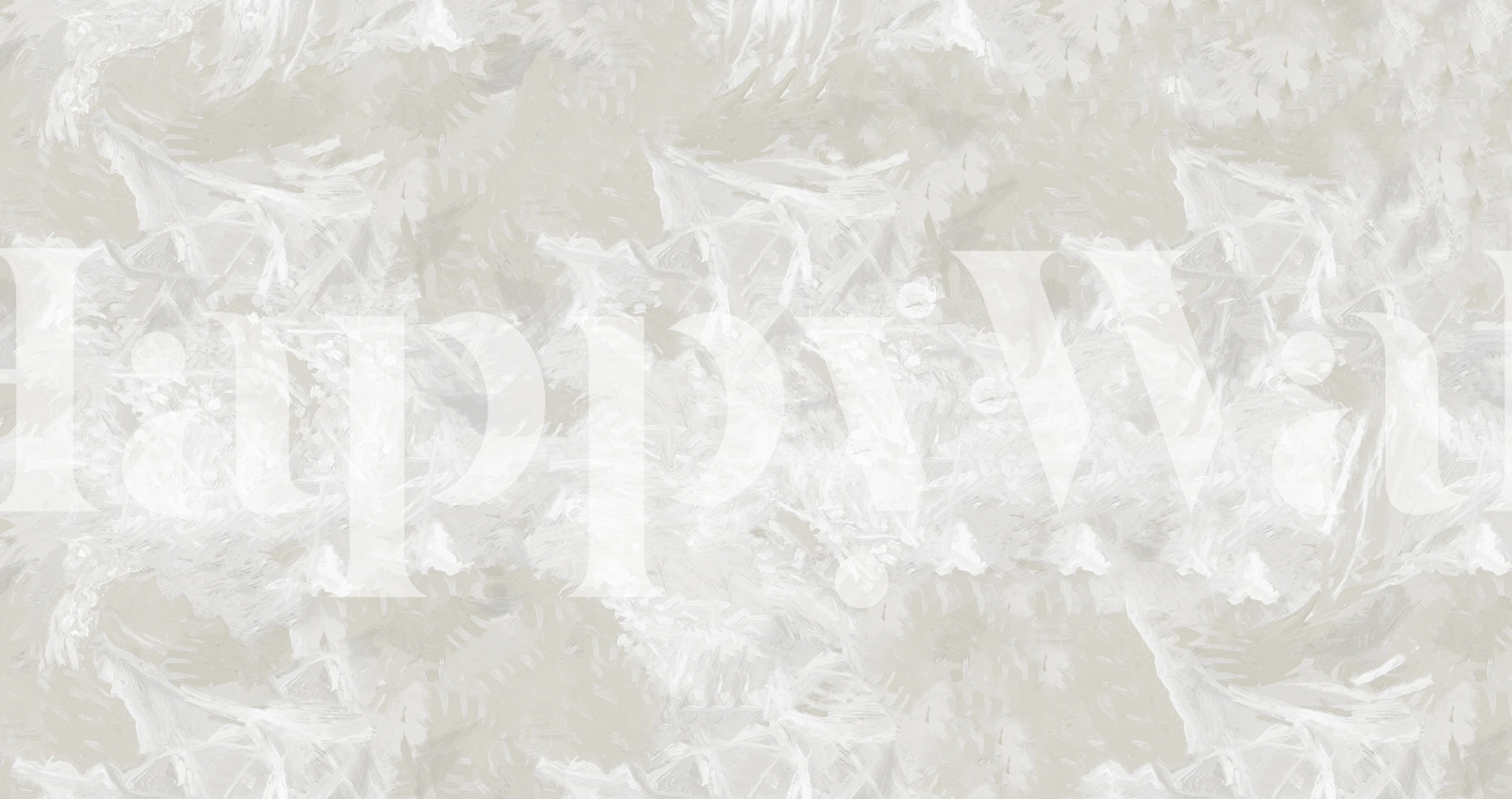 Papier peint Neutral Oils affiché dans une pièce