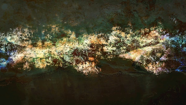 Grunge Horizon on Antique Metal