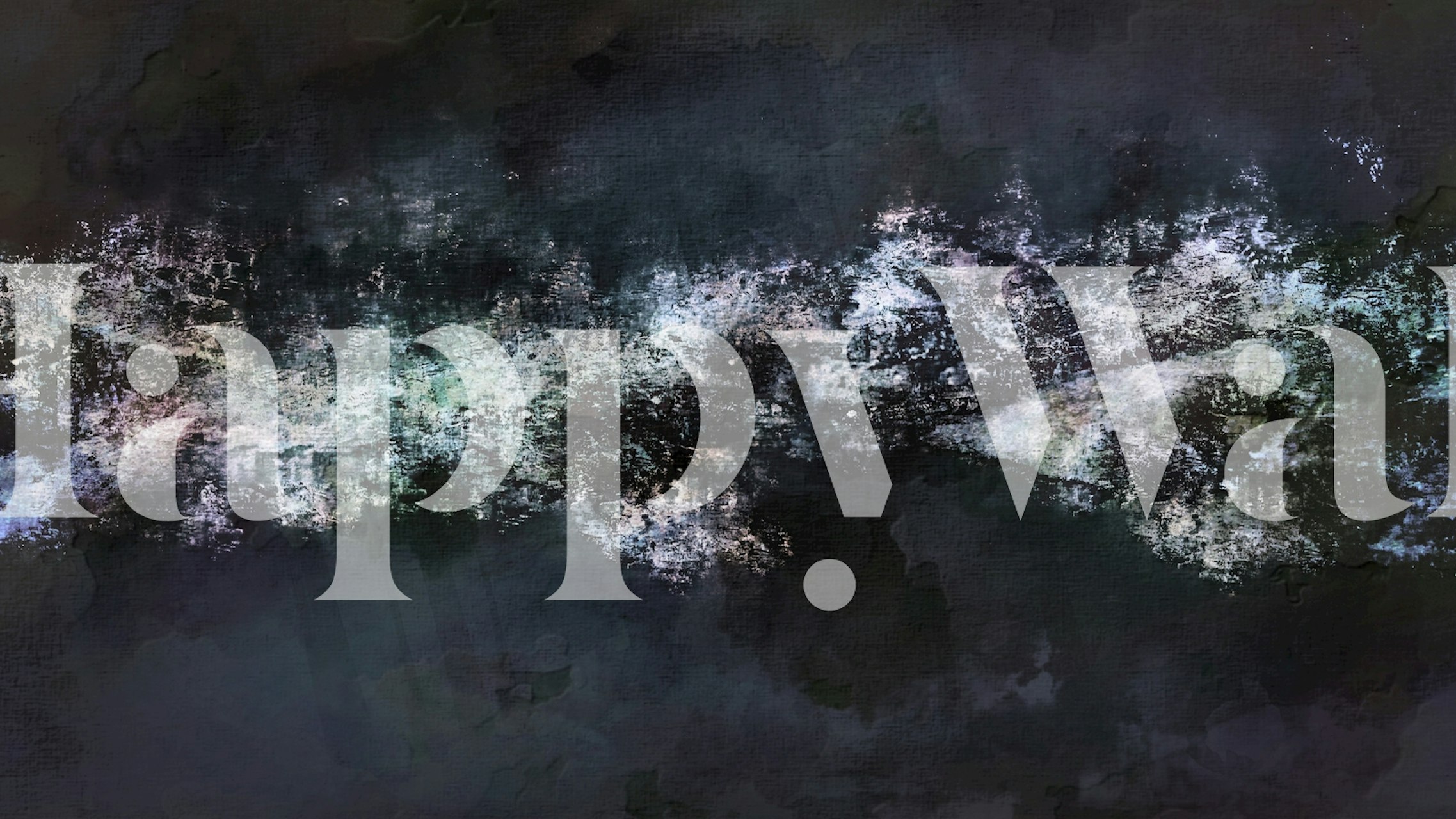 Midnight Horizon Mystery fotobehang met kosmische clusters van sterrenstelsels