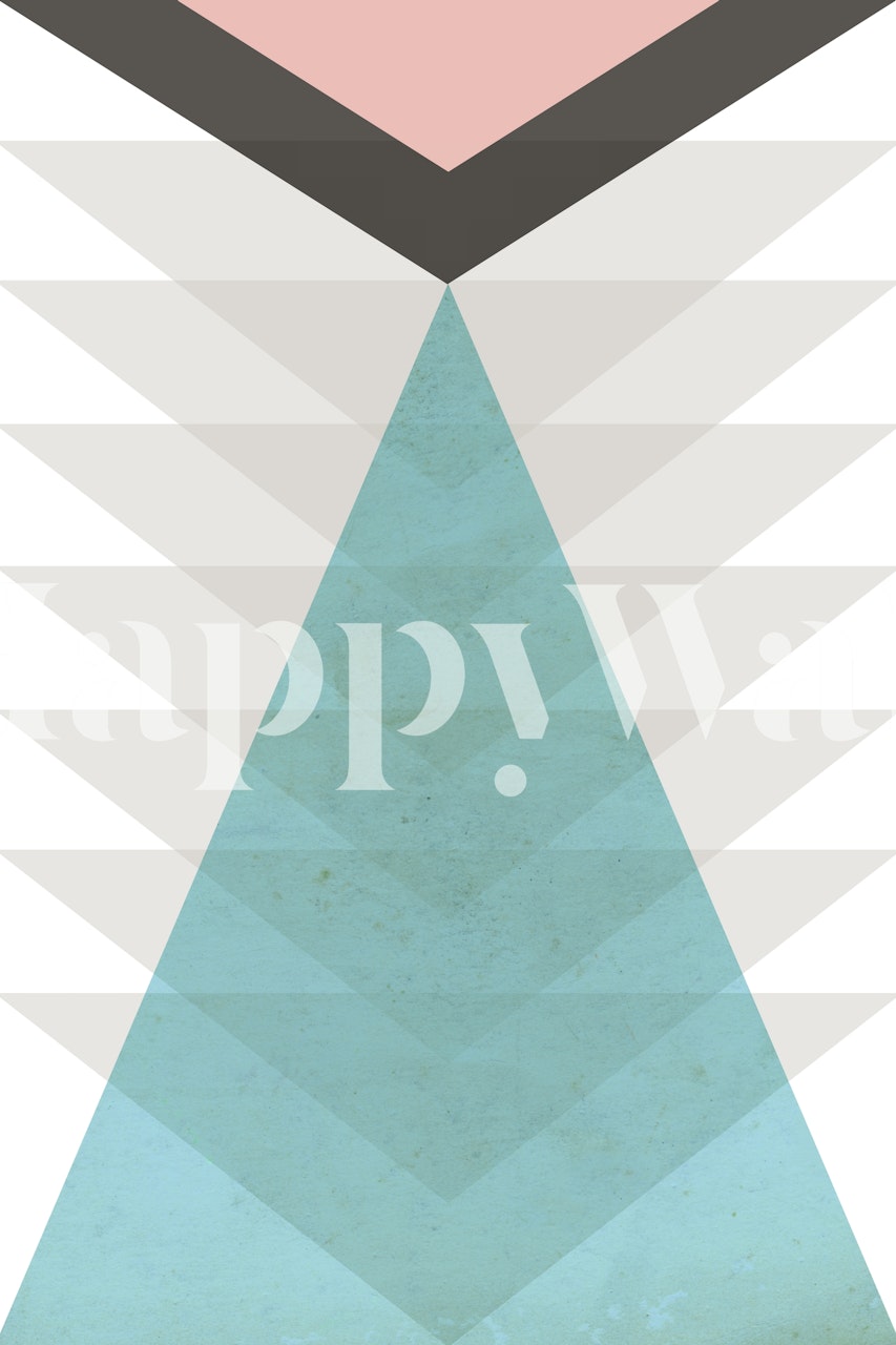 Papel de parede Totem exibido em um cômodo