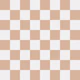 Scandi Checkerboard - Cream