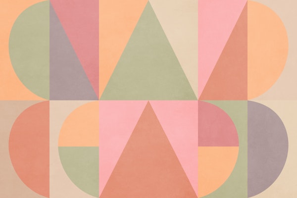 Colorful Abstract Geometric 5 In