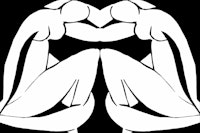 Matisse Sisters Black and White tapete