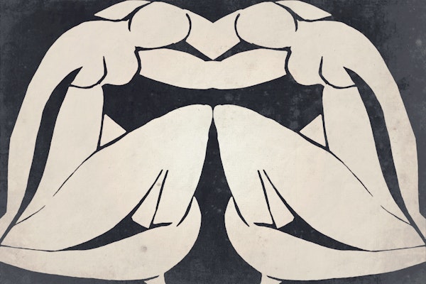 Neutral Matisse Sisters Grunge