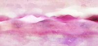 Magenta Mountain Forest Meditation ταπετσαρία