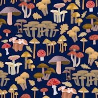 Mushroom Kingdom Art 5 tapete