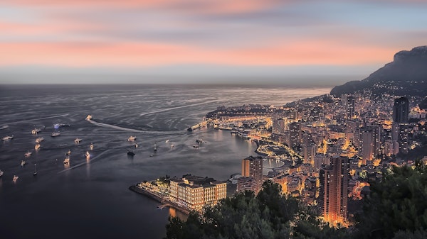 Monaco In The Evening