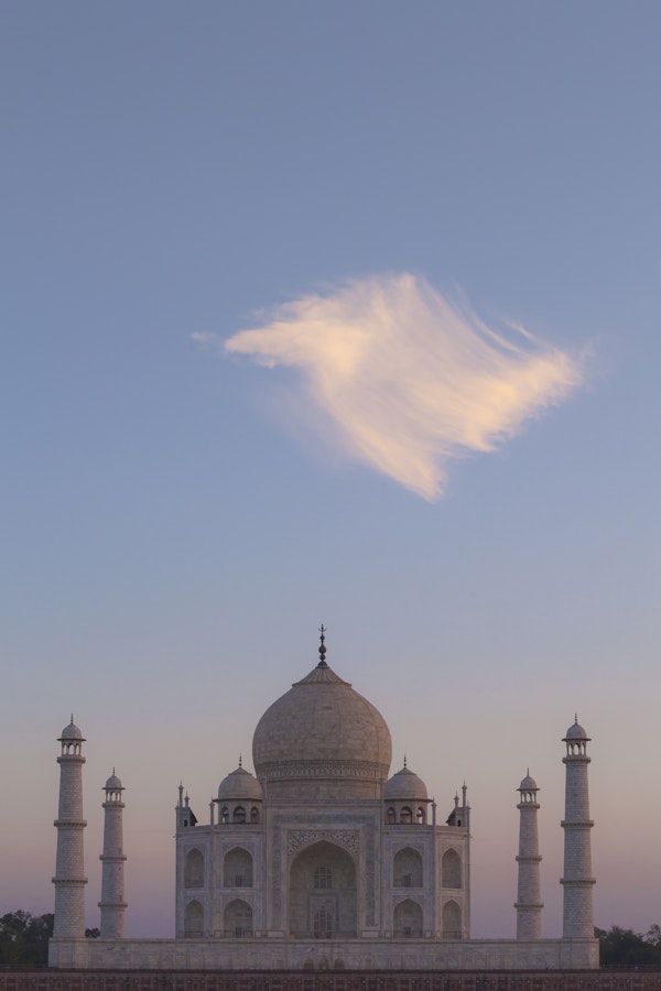 Taj Mahal At Sunset II