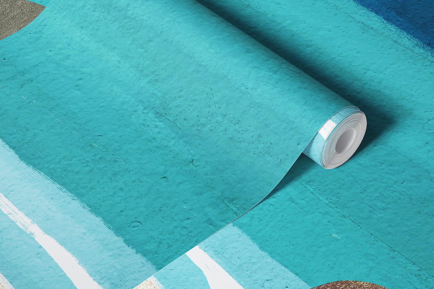 Penguin Beach wallpaper roll