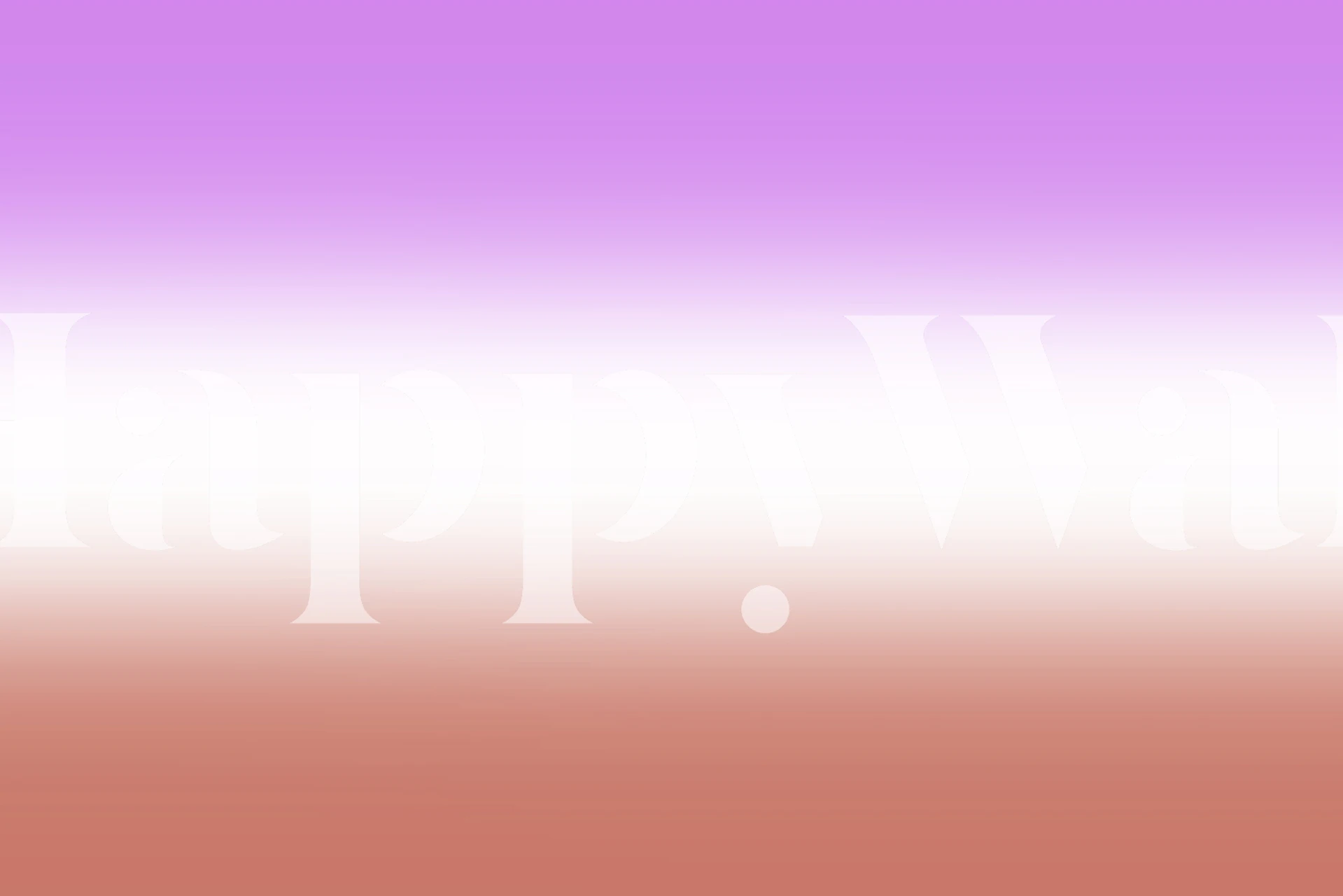 Bright Lilac to Fuzzy Wuzzy Gradient Veggmaleri