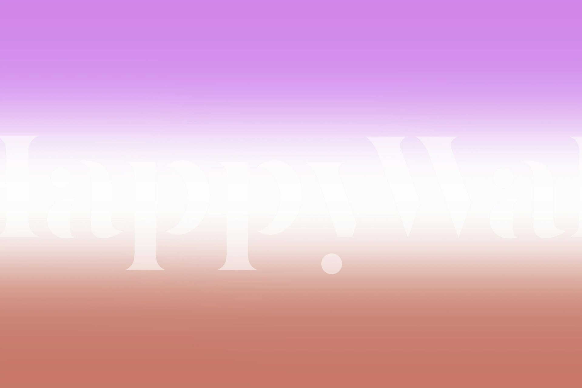 Bright Lilac to Fuzzy Wuzzy Gradient Veggmaleri