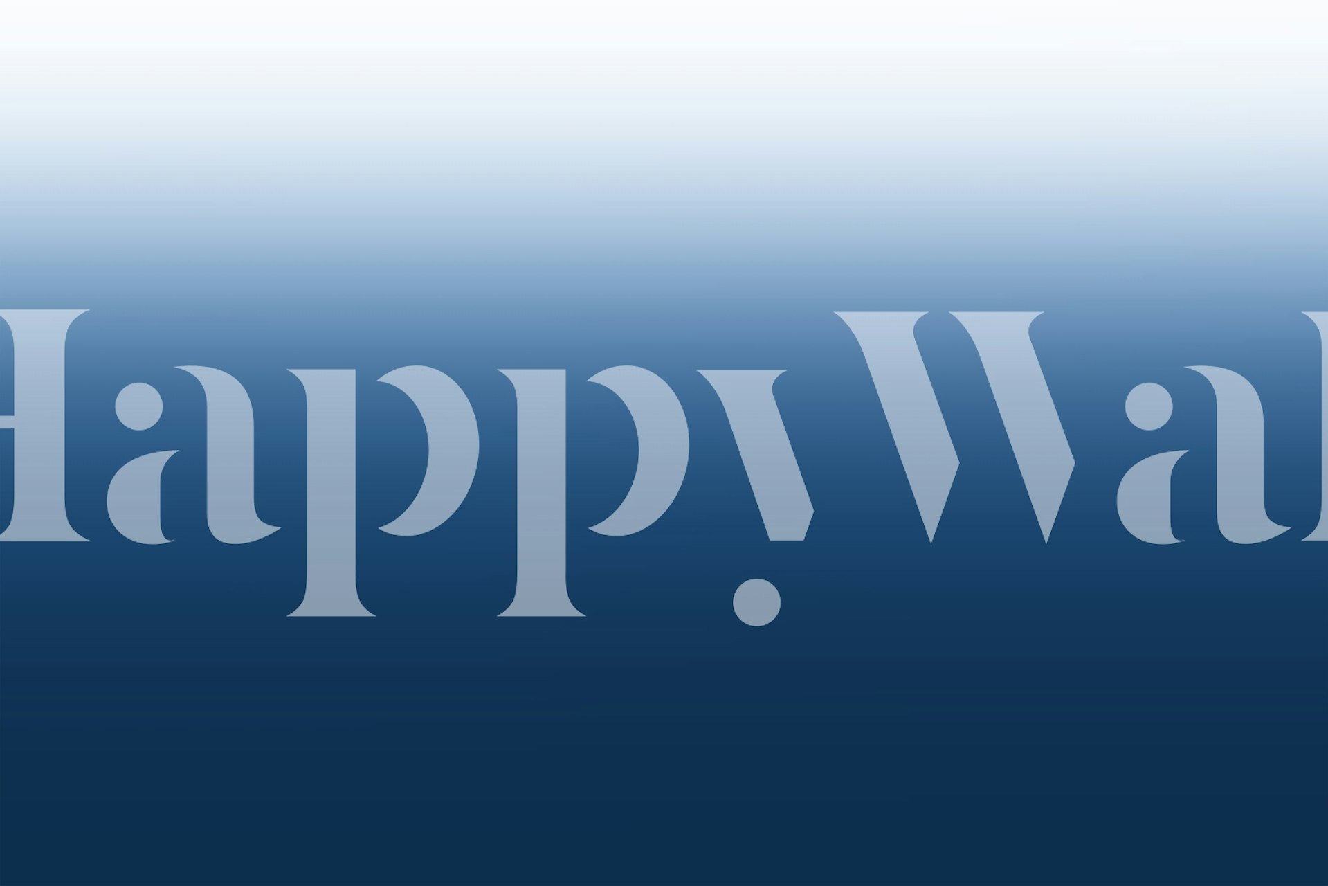 Gradient blend of blue colors from light to dark wallpaper