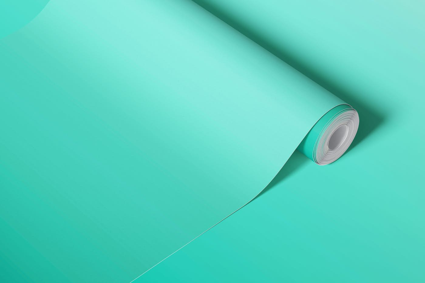 Pine Green Gradient wallpaper roll