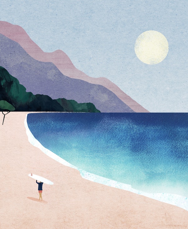 Surf, Sun, Mountains