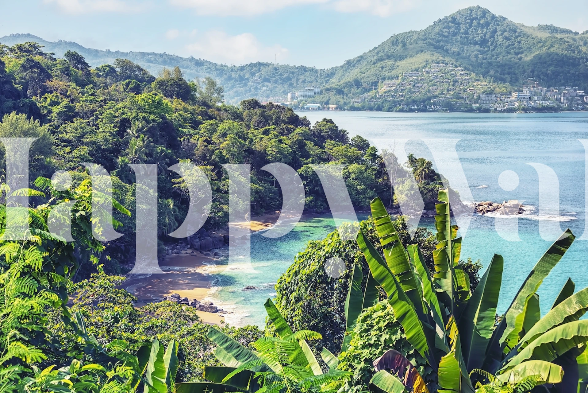 Papier peint Laem Sing Beach dans une pièce