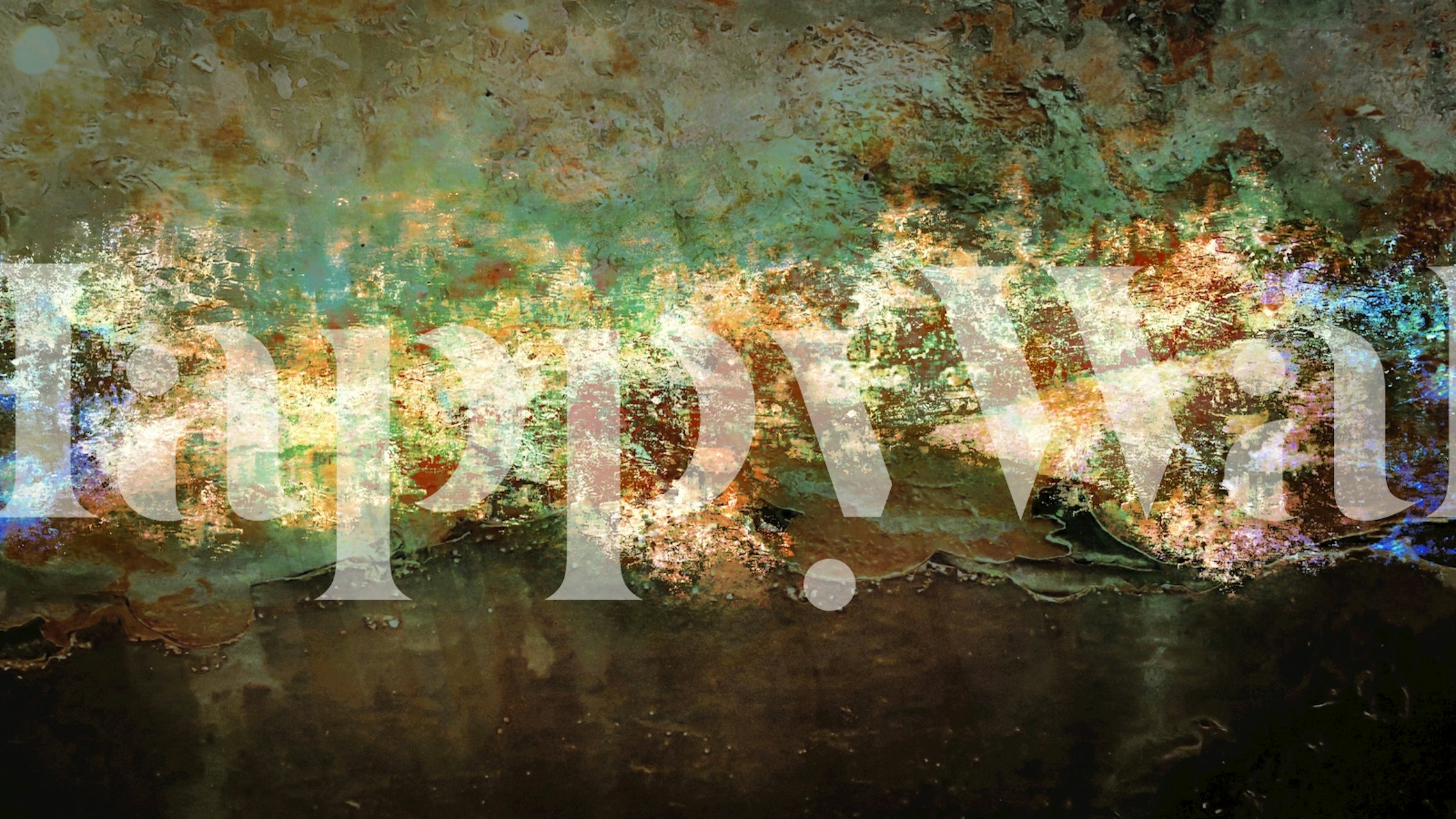 Industrial Metal tapet i et rum