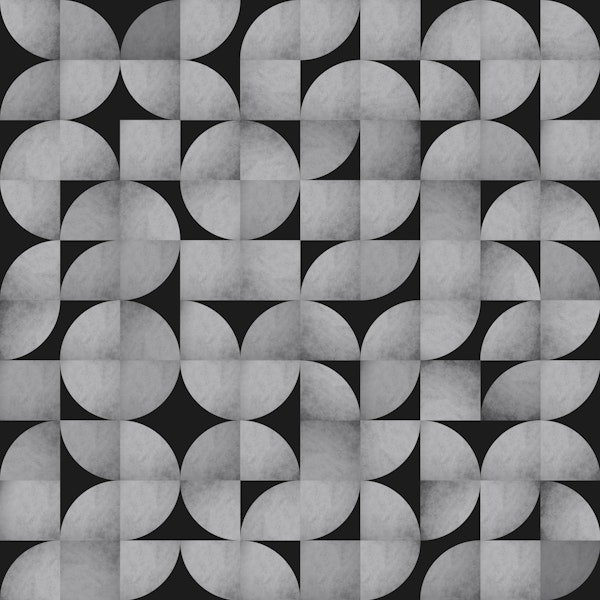 Mid-Century Concrete Mosaic