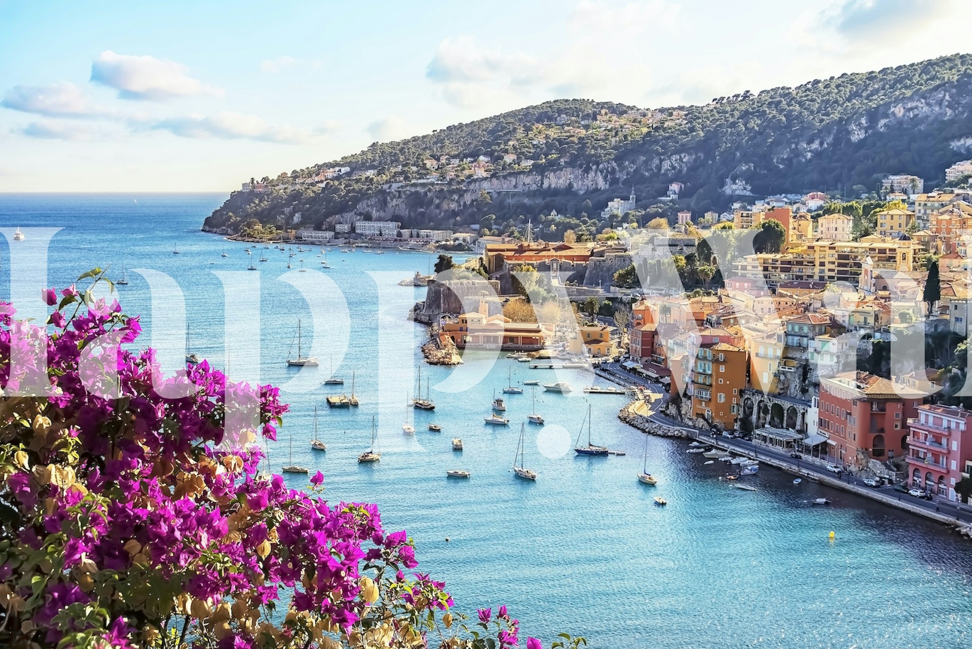 Tapeta Summer On The Coast w pokoju