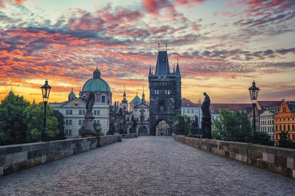 Sunrise In Prague