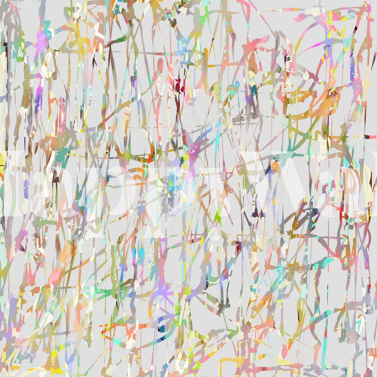 Pollock - Gateway 3 wallpaper in a stylish room