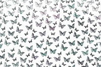 Dreamy Iridescent Butterfly Pattern 1 behang