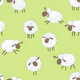 Counting sheep on honney dew green