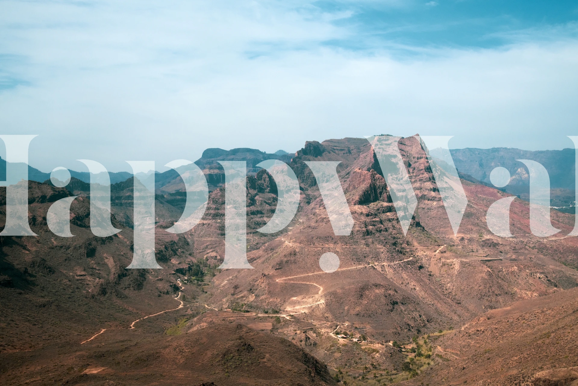 Canary Islands krajobraz górski wulkaniczny tapeta