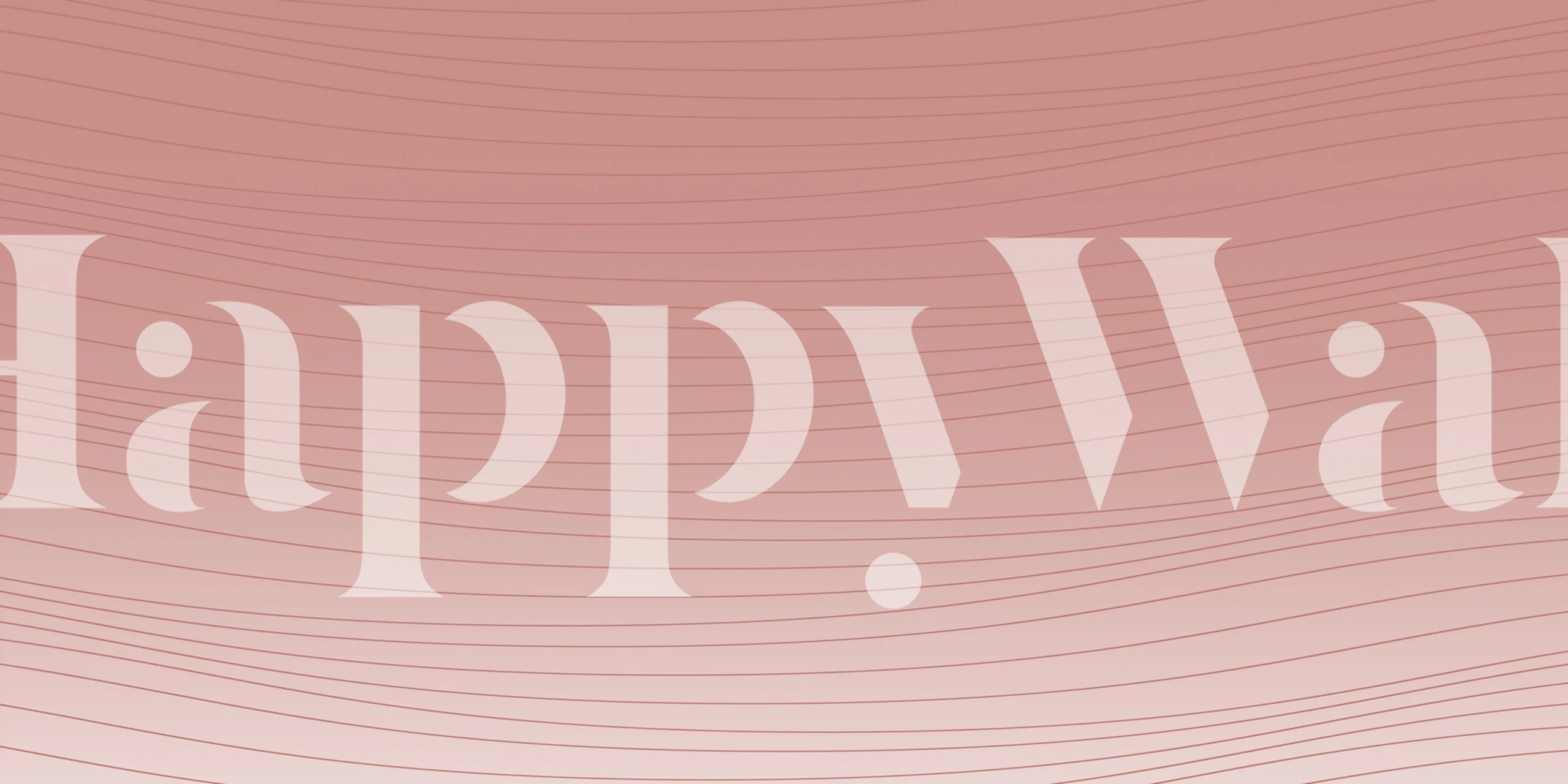 Mid Wave Red Wallpaper In An Interior Setting