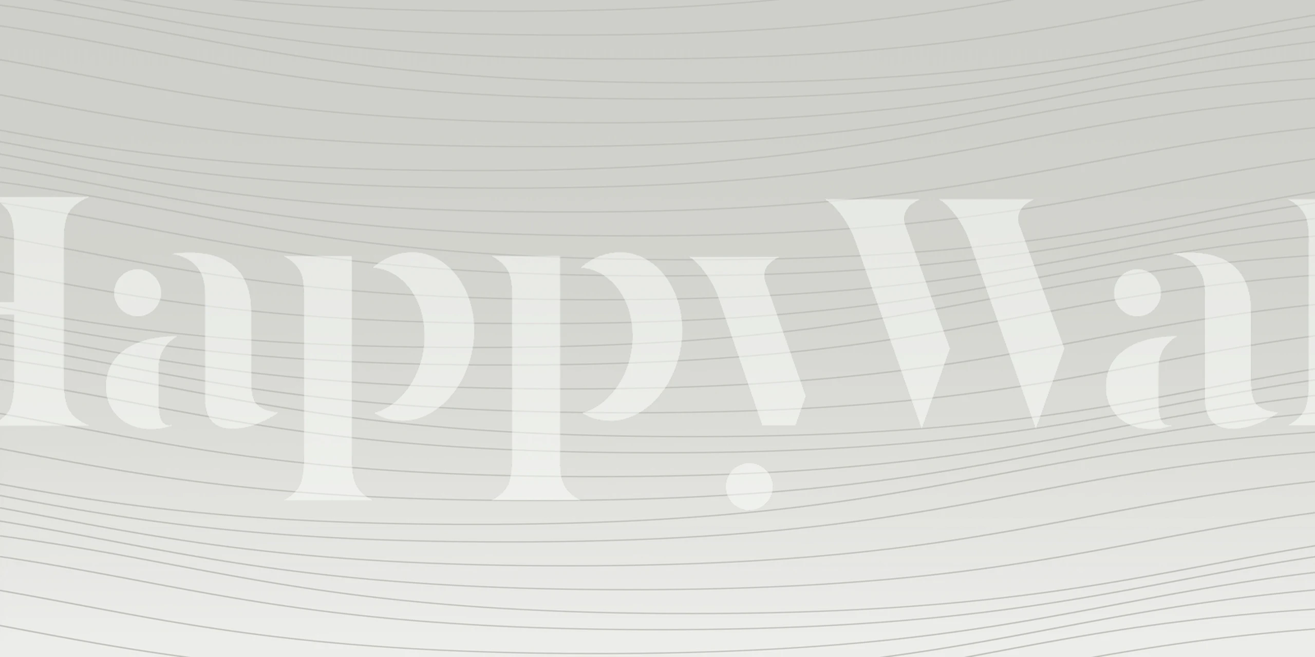 Mid Wave Gray Wallpaper Displayed In A Room