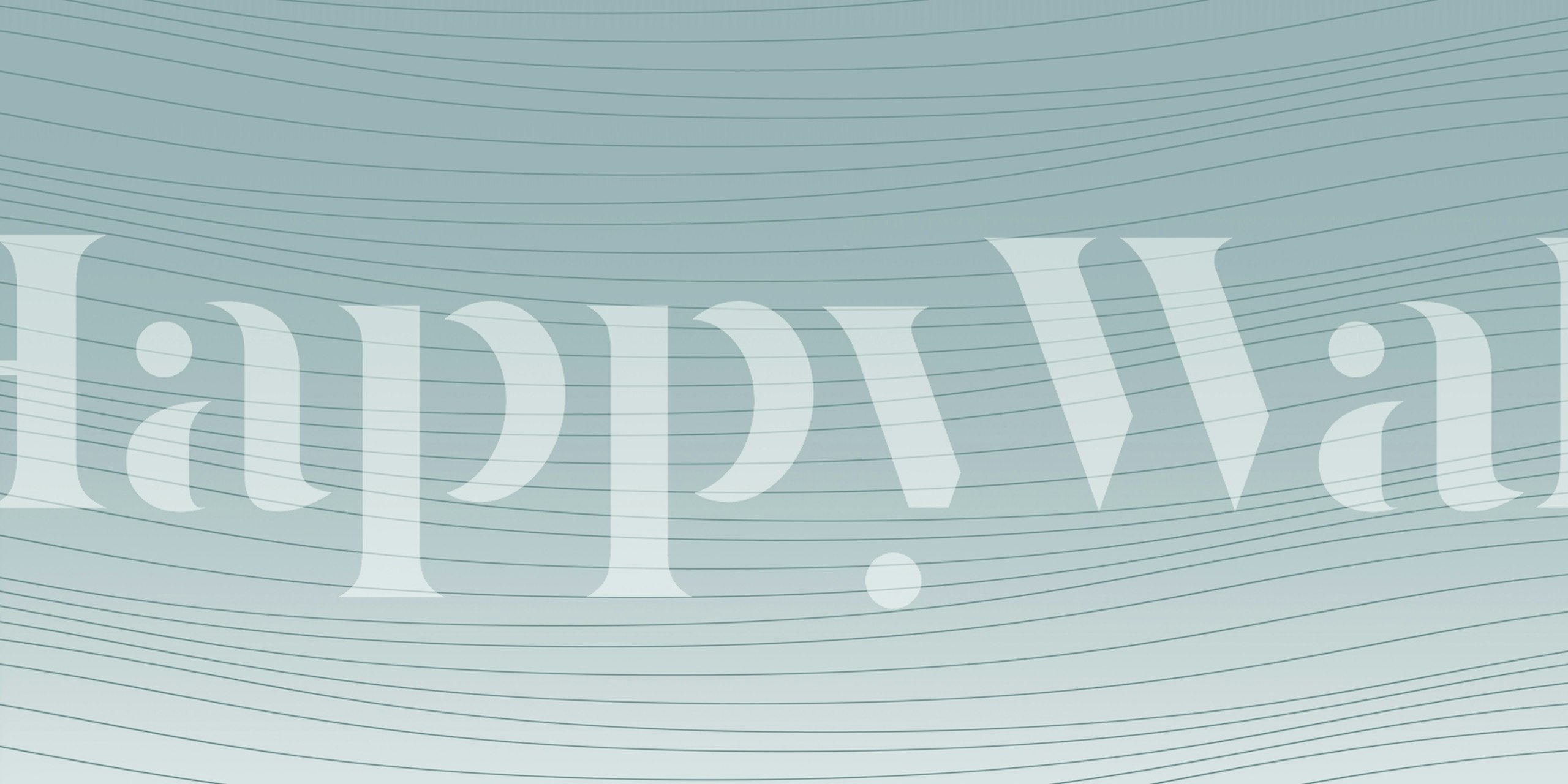 Papel Tapiz Mid Wave Blue En Un Entorno De Habitación