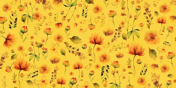 FLORAL BOTANIC YELLOW