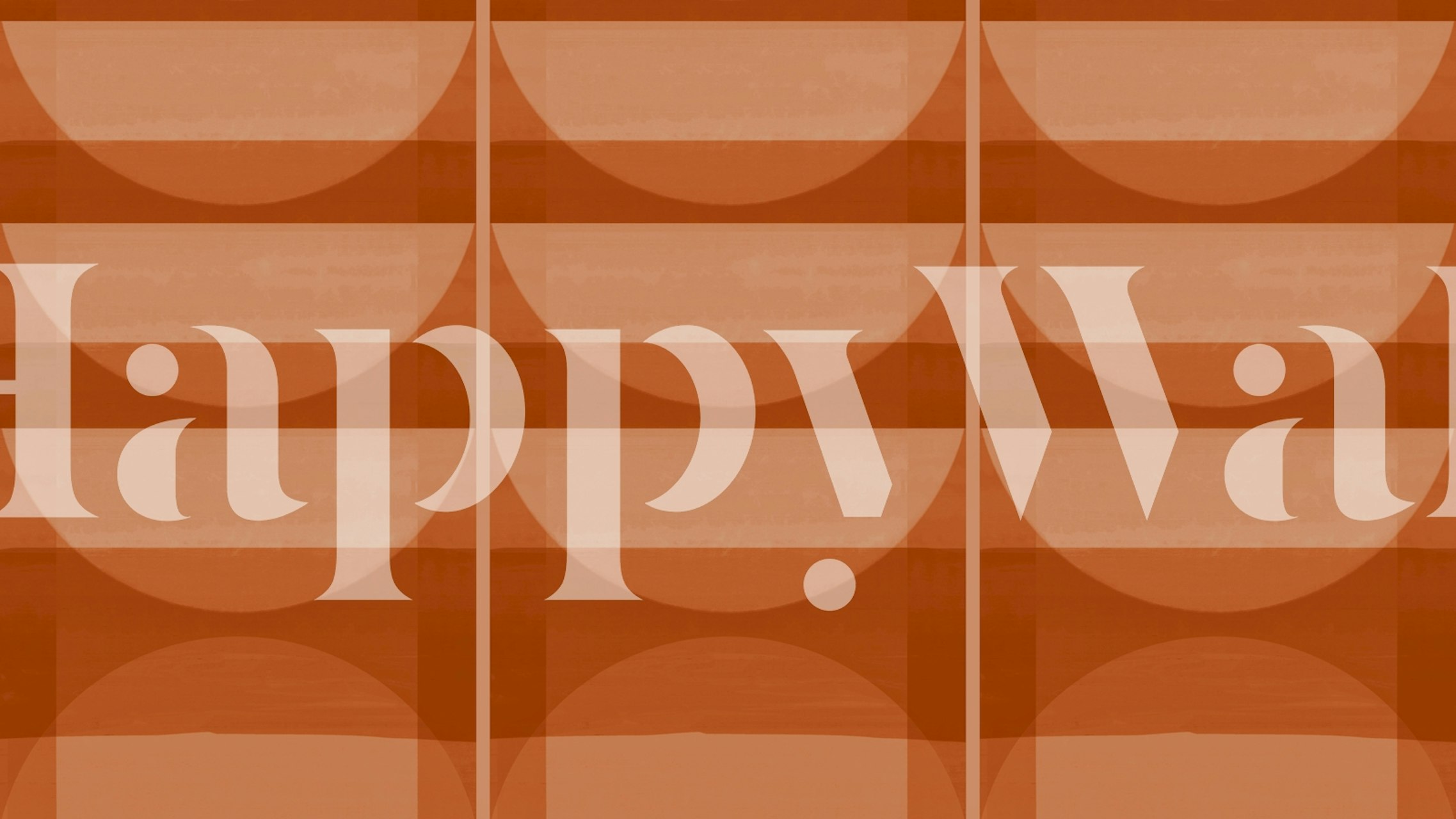 Muted Seventies design tapety v pokoji