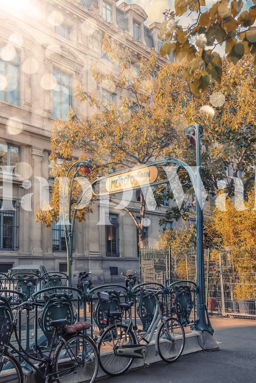 Bokeh In Paris tapeta w pokoju