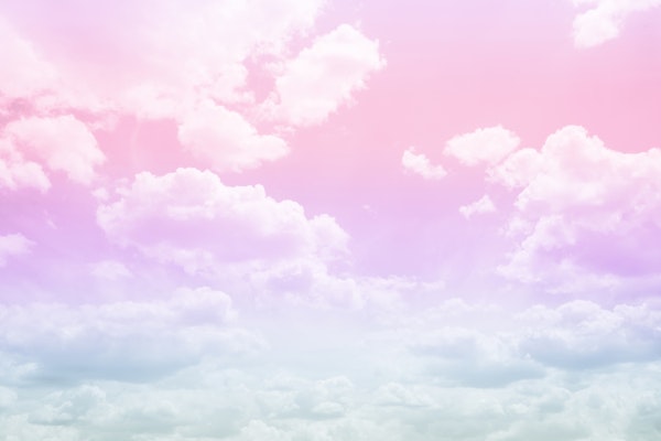 Dreamy Clouds 4 - Unicorn Colors