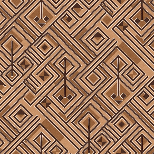 KUBA EARTH TONES PATTERN