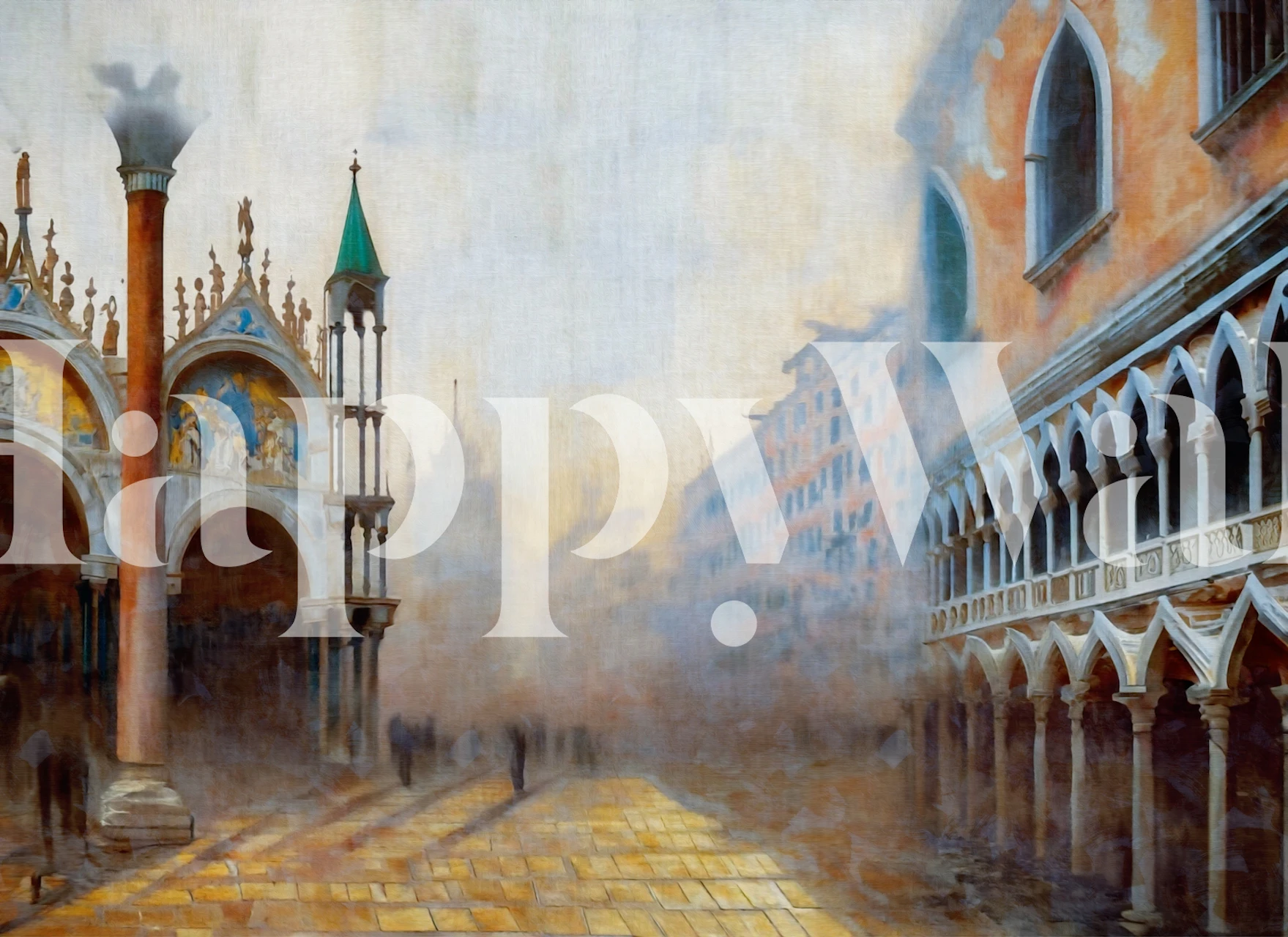 Tapeta Venice San Marco prikazana u sobi