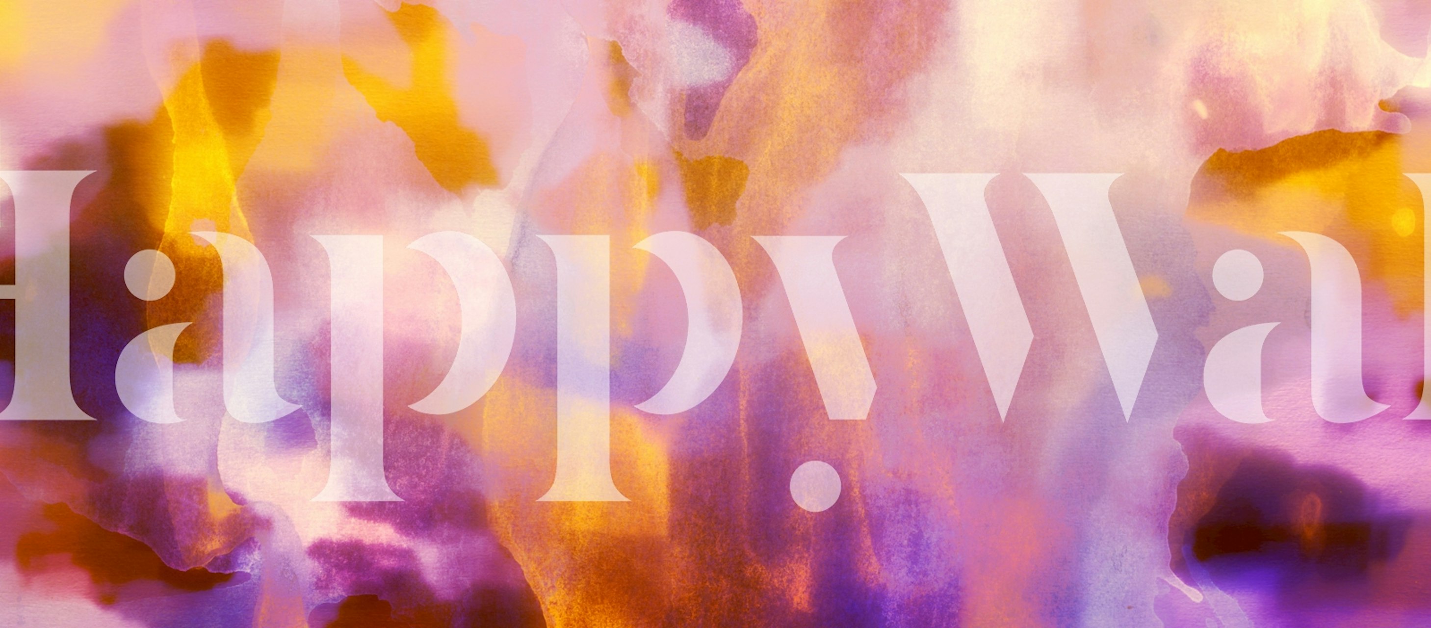 Papier peint Cosmic Japandi Magenta dans une pièce