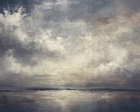 Painted Landscape Dark papiers peint