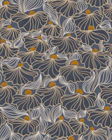 Natural flow dark meadow wallpaper