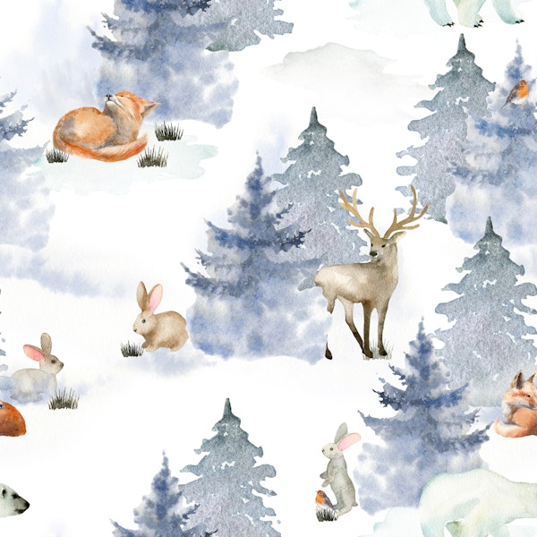 Winter Woodland Friends
