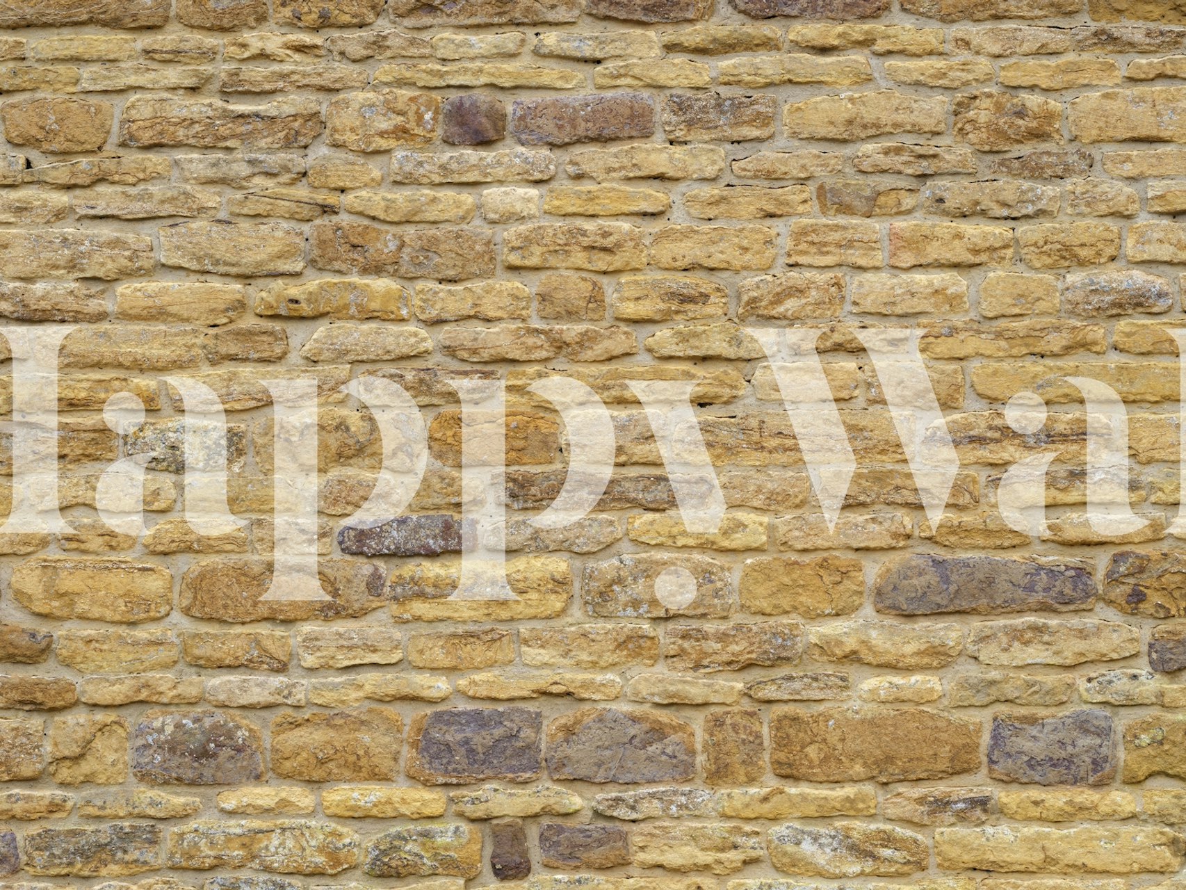 Klasična zidna slika s teksturom kamenog zida